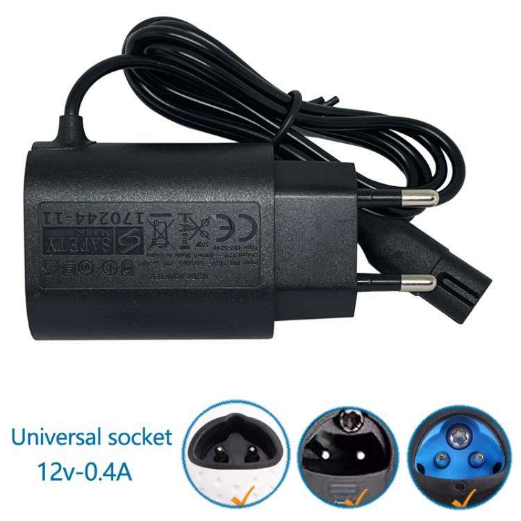 Shaver Universal EU Plug Charger for Braun 1 / 2 / 3 / 4 / 5 / 7 / 9 Series