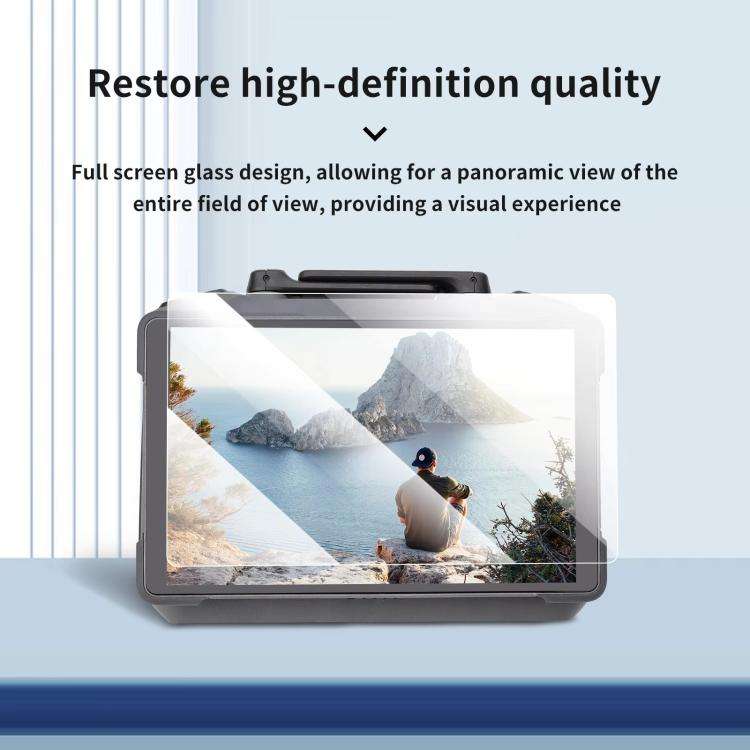 For DJI RC Pro 2 Remote Controller CQT Tempered Glass Screen Protector 2pcs /Pack