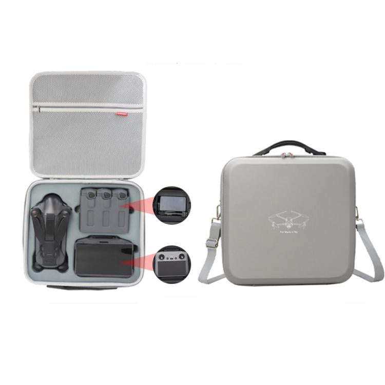 For DJI Mavic 4 Pro Fly More Combo / Creator Combo Carrying Case Durable PU Crossbody Shoulder Ba...