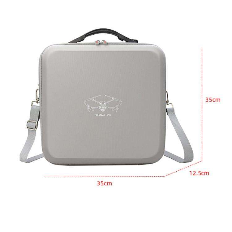 For DJI Mavic 4 Pro Fly More Combo / Creator Combo Carrying Case Durable PU Crossbody Shoulder Ba...
