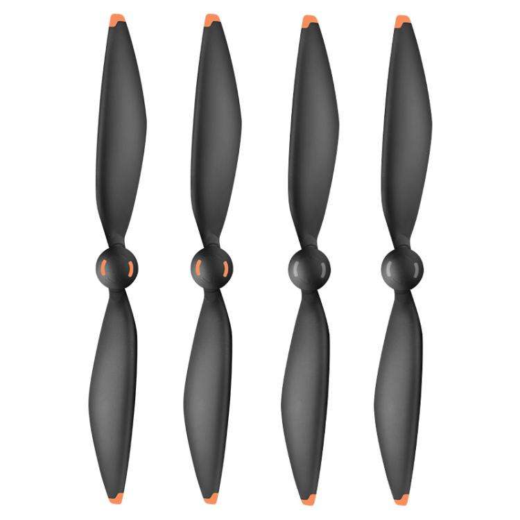 For DJI Mavic 4 Pro Drone RCSTQ Low-Noise Quick-Release Propellers Replacement Blades(Black Orange)