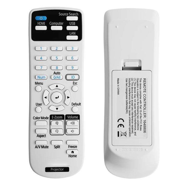 For Epson Projector Remote Control With ID Function Compatible With CB-E10/FH06/W06/52/X06E Models