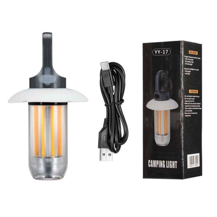 Rechargeable Dual Light Source Camping Lantern & Flashlight Warm/White Portable Outdoor Light, Sp...