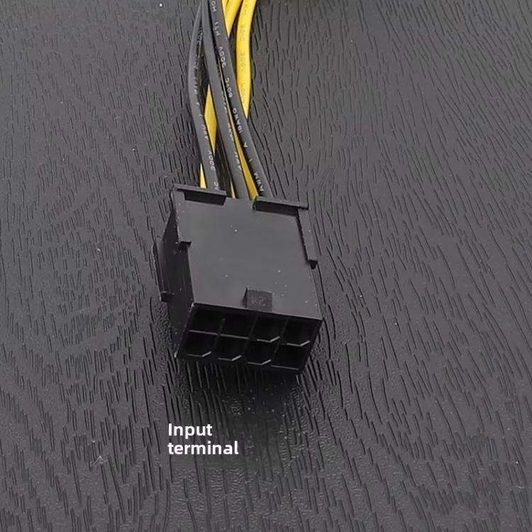 Graphics Card 8P To Big 4P 1 To 2 Graphics Card To Hard Disk Drive Cable Hard Disk Drive Power Cable