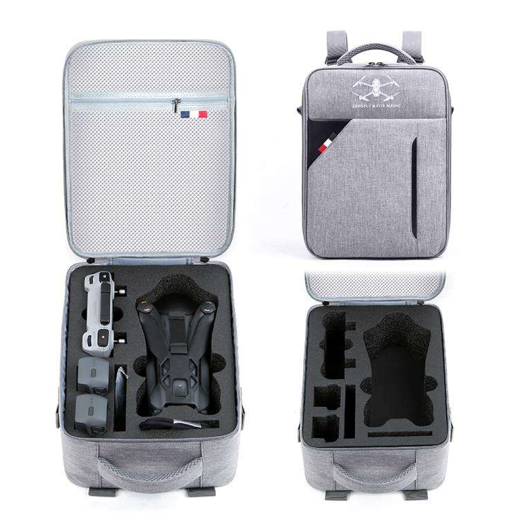 For DJI Mavic 4 Pro / RC 2 Backpack Shoulder Bag EVA Carrying Case(Gray)