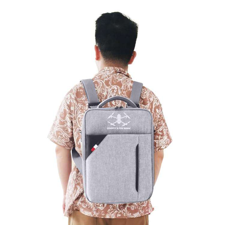 For DJI Mavic 4 Pro / RC 2 Backpack Shoulder Bag EVA Carrying Case(Gray)