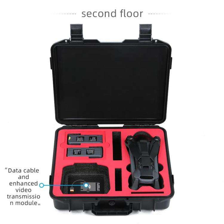 For DJI Mavic 4 Pro Fly More Combo RC 2 Explosion-Proof Box EVA Shockproof Storage Case With Shou...
