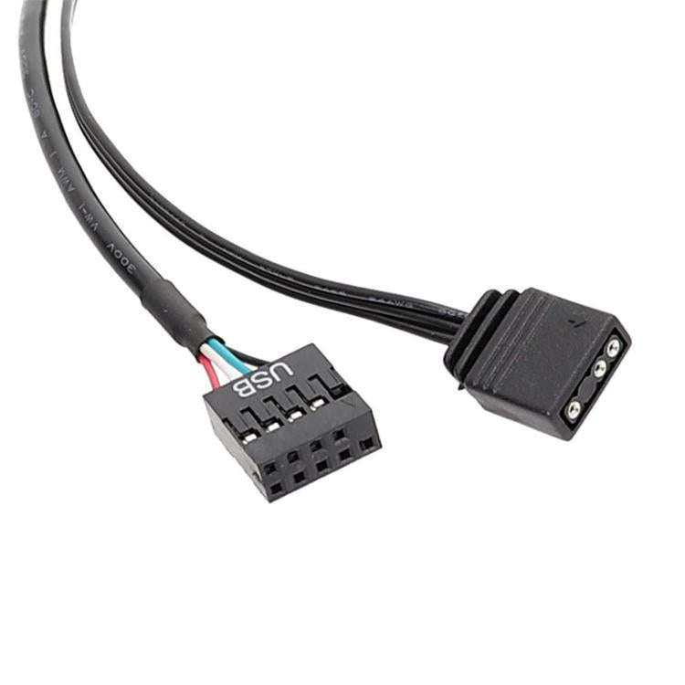50cm Lighting Cable Content Upload Cable for COLORFUL RTX3090TI / RTX4080 / RTX4070TI / RTX4070 /...
