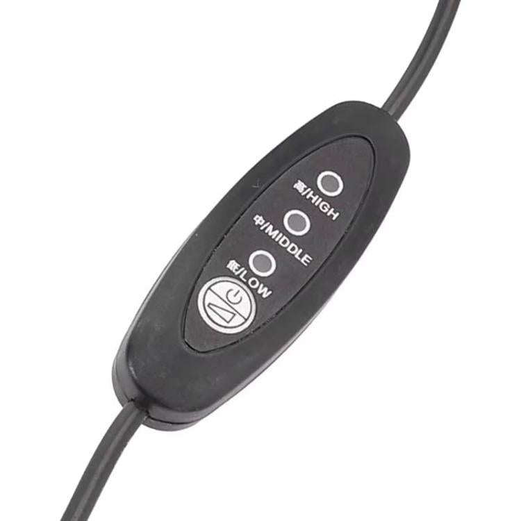 50cm USB To Small 4 Pin Booster Cable Adjustable Speed USB To 12V Case Fan Cable