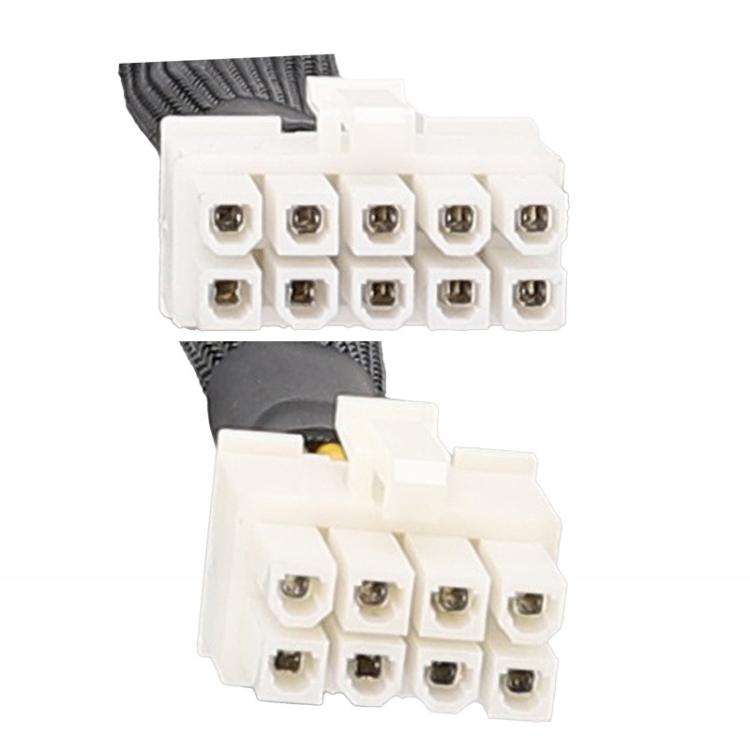 For HP DL380 Gen9 10 Pin To 8 Pin GPU Power Supply Cable 805123-001 803403-001, Length: 25cm
