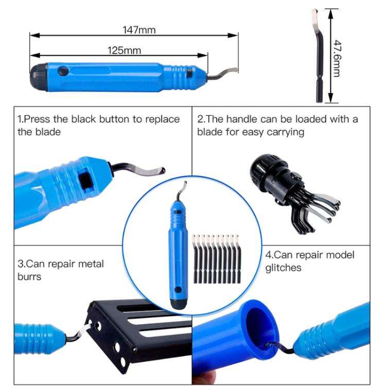 36 In 1 3D Printer Tool Kit Model Cleaning Tools, Carving Knife, File, Edge Trimmer & Polishing S...