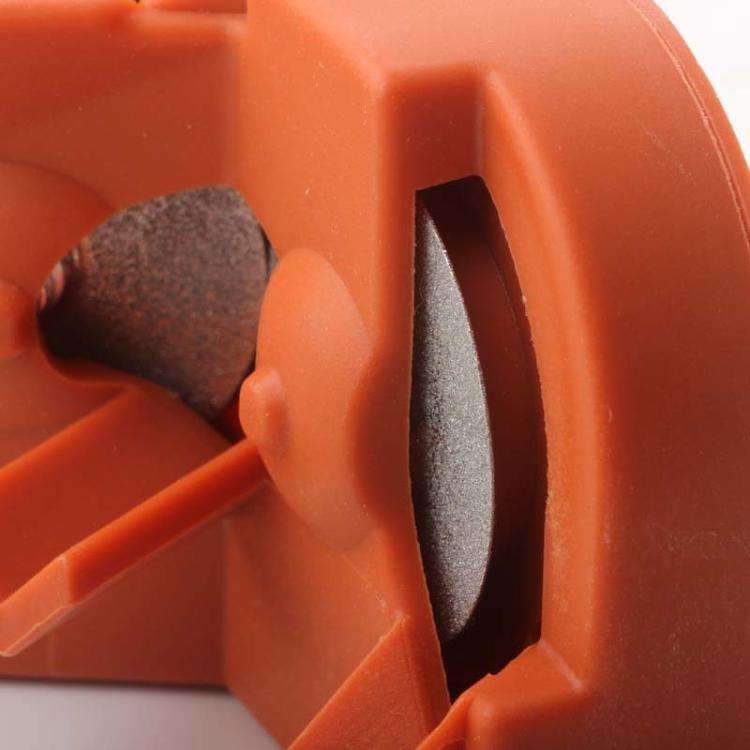 Portable Drill Sharpener Multifunctional Drill Sharpener(Orange)