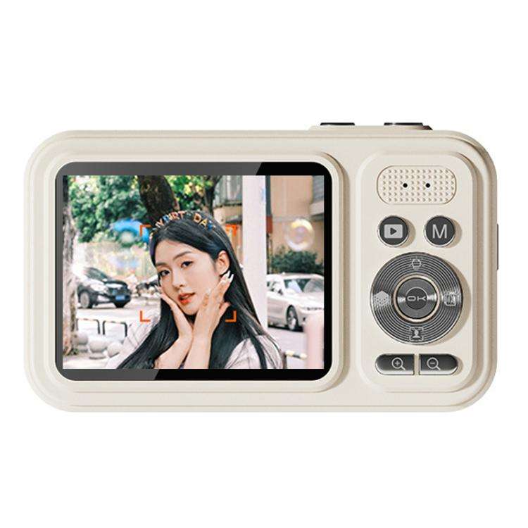 KACHI K7 2.4 Inch CCD Digital Cameras Vintage SLR Cameras(Beige)