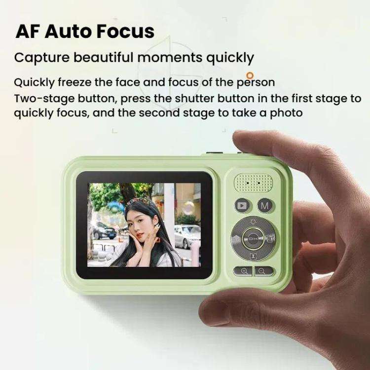 KACHI K7 2.4 Inch CCD Digital Cameras Vintage SLR Cameras(Green)