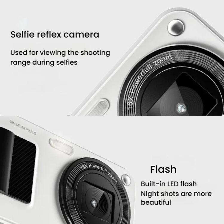KACHI K7 2.4 Inch CCD Digital Cameras Vintage SLR Cameras(Black)
