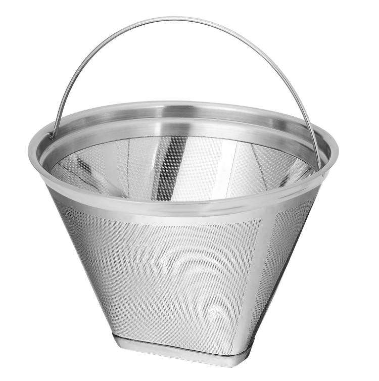 Replacement Filter Basket For Drip Coffee Makers Universal Ultra-Fine Mesh Coffee Powder Basket W...