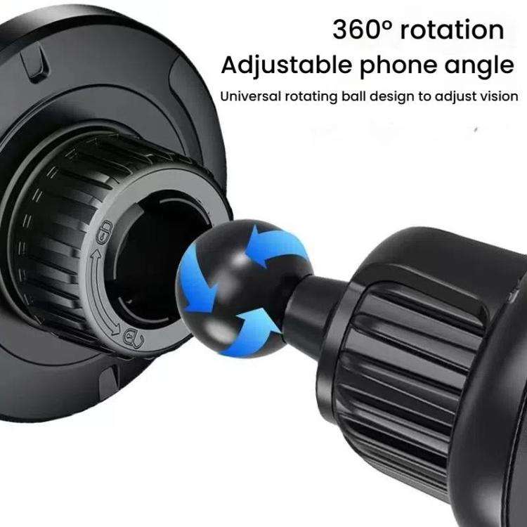 MagSafe Magnetic Holder Car Air Conditioning Vent Mount, Style: CD Pattern Magnetic Suction Head+...