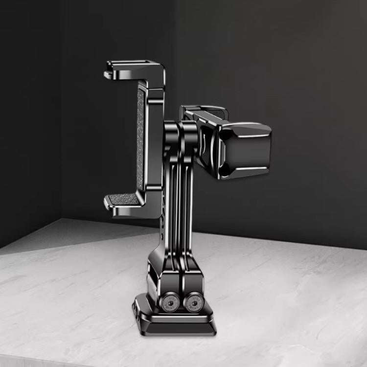 Dual Phone Mount Teleprompter Stand with Arca-Swiss Base Compatible with DJI Stabilizers for Live...