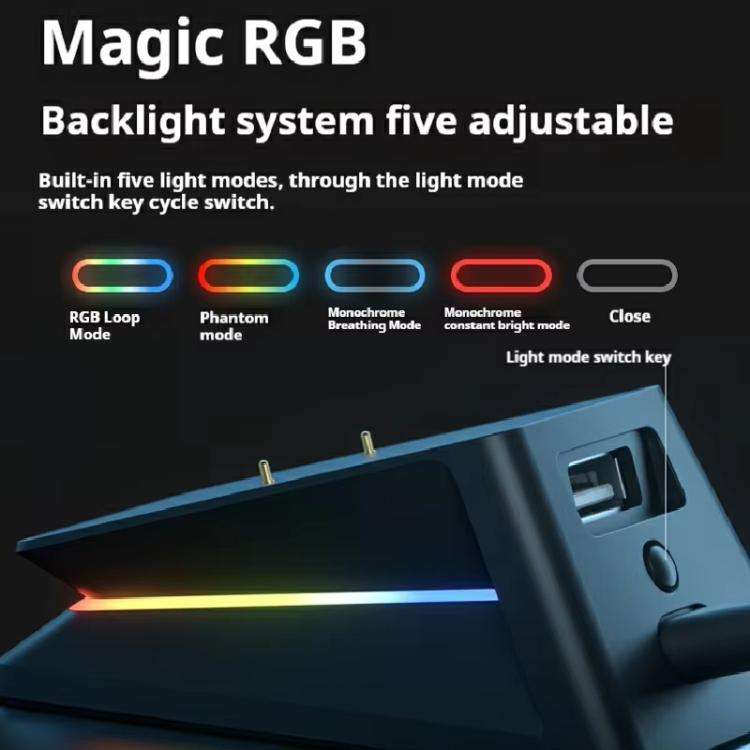 Rapoo P5 Wireless Mouse RGB Contact Charging Dock For Rapoo VT1Air MAX / VT1 PRO / VT9 PRO / VT9 ...