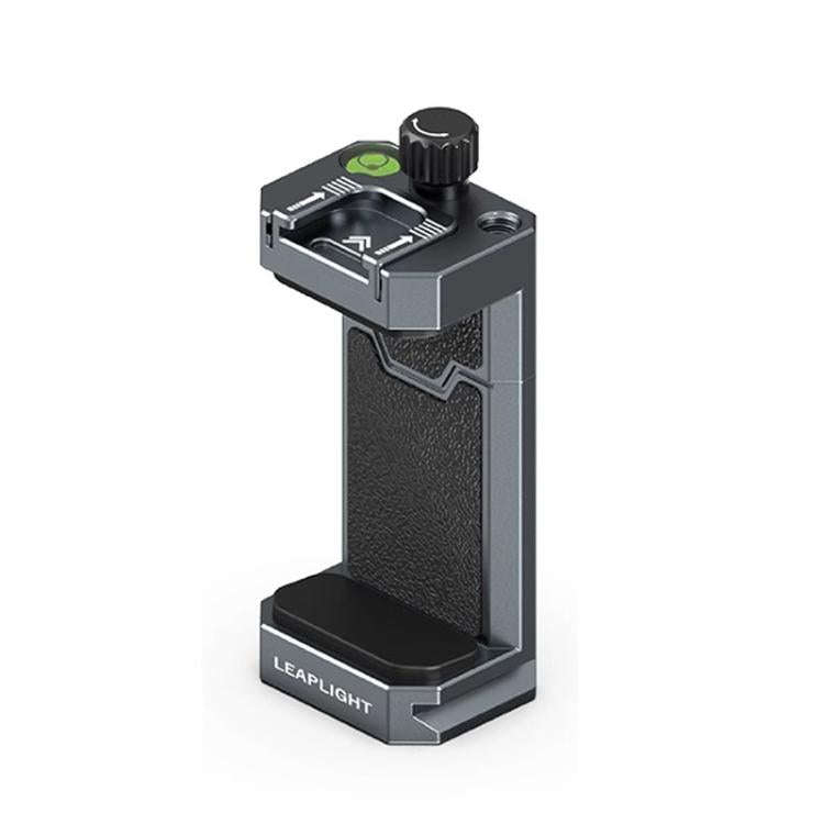 Leaplight Dual Cold Shoe All-Metal Phone Mount with 4x1/4 Inch Screw Ports & Arri Locating Holes(...