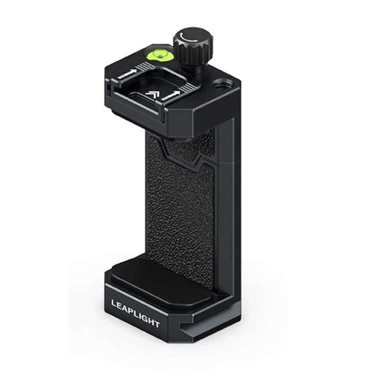 Leaplight Dual Cold Shoe All-Metal Phone Mount with 4x1/4 Inch Screw Ports & Arri Locating Holes(...