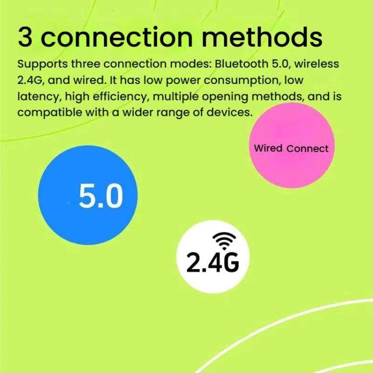 Rapoo MT560 3-Mode Wireless Bluetooth Mouse Ergonomic Desktop Laptop Mouse(Milk Tea)