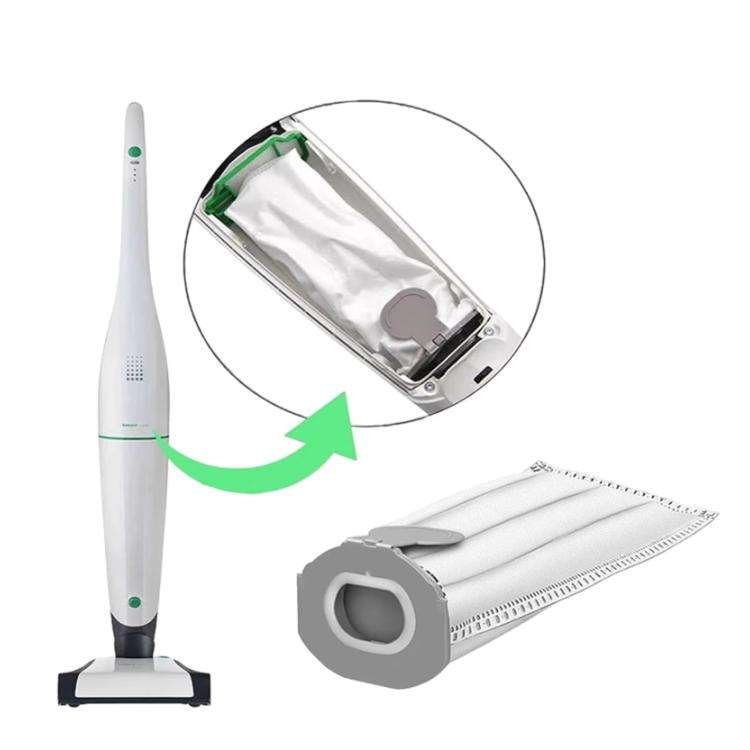 2pcs Dust Bag For Vorwerk Kobold FP7 / VK7 Sweeping Robot Accessories