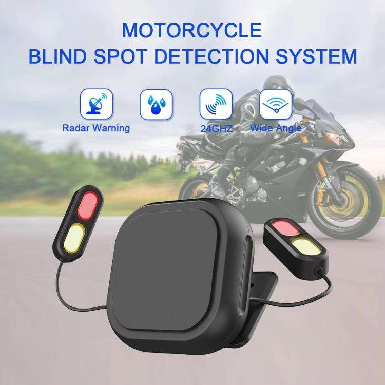24GHz Motorcycle 30-Meter Blind Spot Radar Detection System Lane Change Assist  for Safe Riding