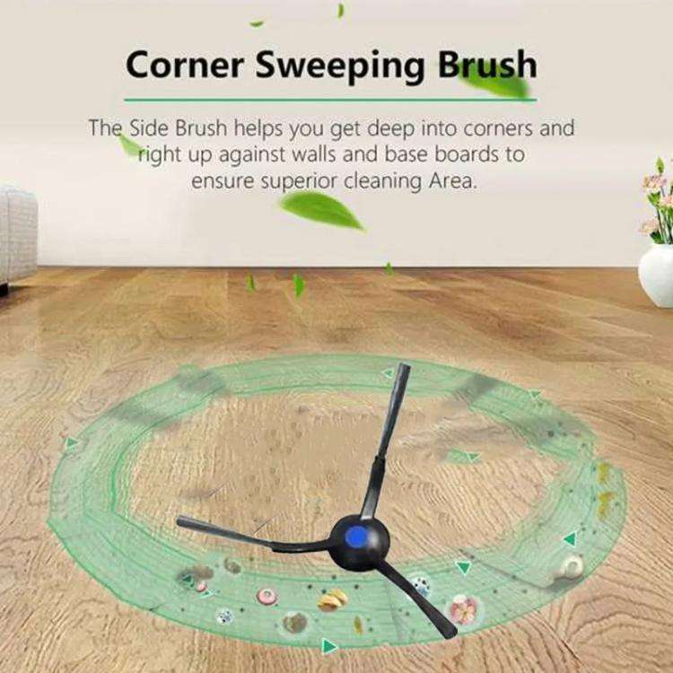 For ECOVACS Deebot T30 Pro / MAX Auto Sweeper Accessories, Spec: 4pcs Side Brushes