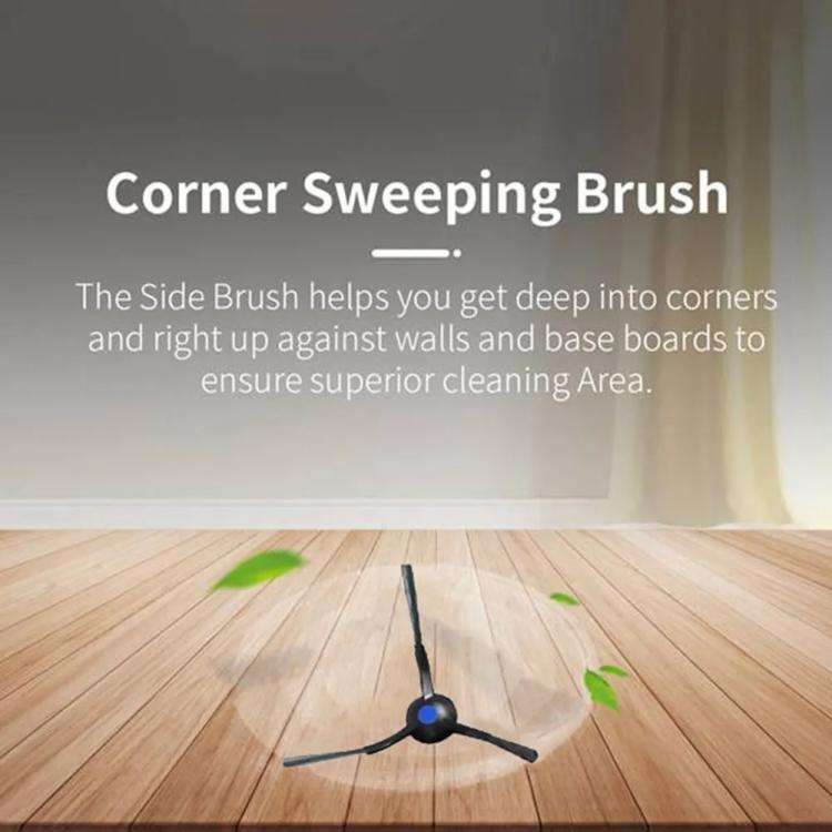 For ECOVACS Deebot T30 Pro / MAX Auto Sweeper Accessories, Spec: 4pcs Side Brushes