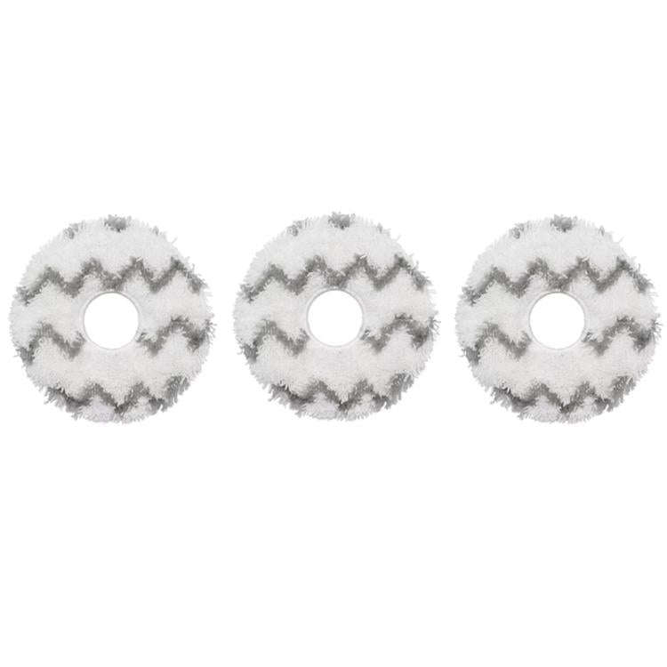 For ECOVACS Deebot T30 Pro / MAX Auto Sweeper Accessories, Spec: 3pcs White Wave Wipes
