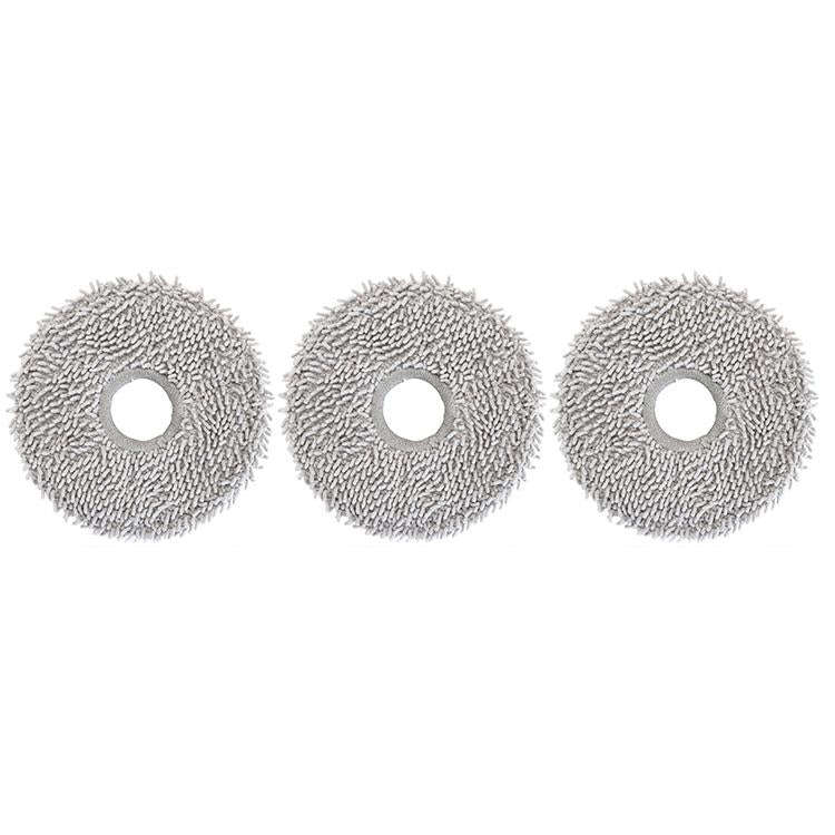 For ECOVACS Deebot T30 Pro / MAX Auto Sweeper Accessories, Spec: 3pcs Chenille Wipes