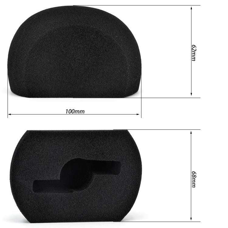 For Zoom H4n Pro Recorder Windshield Sponge Cover Foam Windscreen