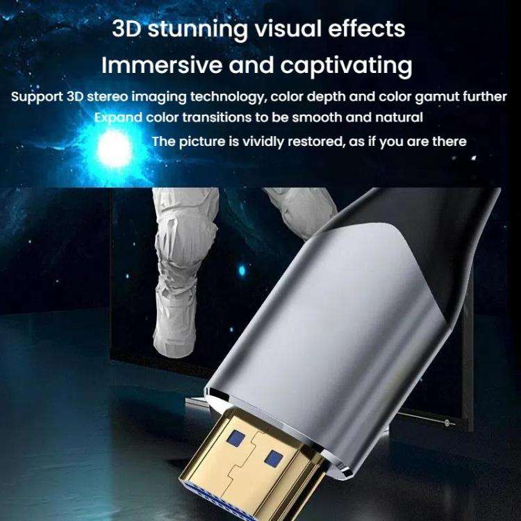 VegGieg W-H4 8K HDMI 2.1 Cable TV Set-Top Box Computer Connection Monitor Projector Video HD Cabl...