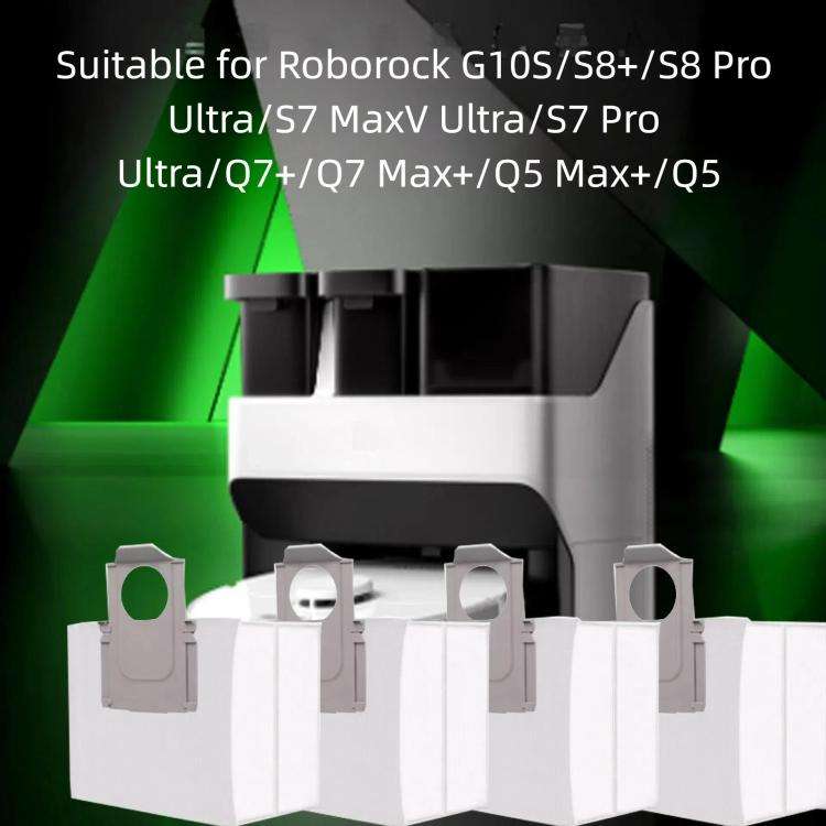 3pcs /Pack Dust Bag For Roborock G10S/S8+/S8 Pro Ultra/S7 MaxV Ultra/S7 Pro Ultra/Q7+/Q7 Max+/Q5 ...