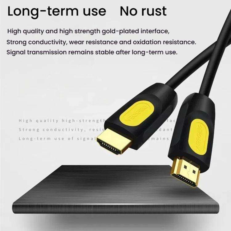 VegGieg HHI HDMI 2.0 HD Cable 4K 60Hz Television Computer Monitor Projector Video Connection Cabl...
