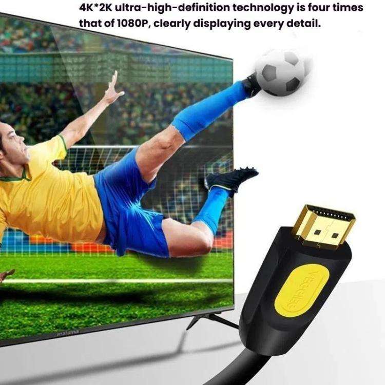 VegGieg HHI HDMI 2.0 HD Cable 4K 60Hz Television Computer Monitor Projector Video Connection Cabl...