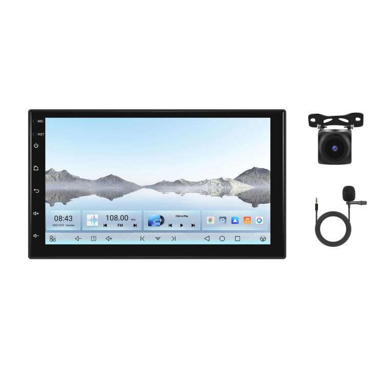 7 Inch 4+64G WiFi Version Dual Butt Universal Bluetooth Wireless Carplay Car Navigation Center Co...