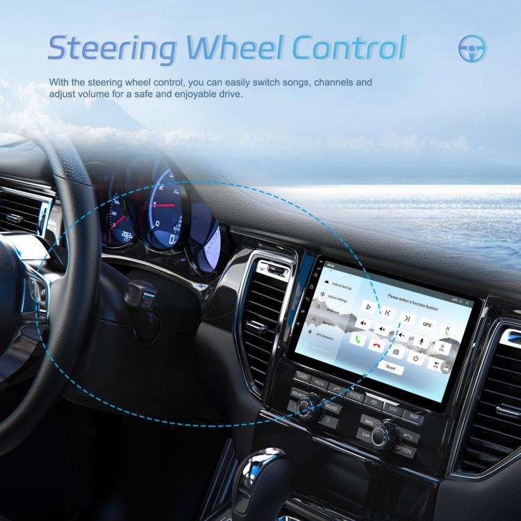 7 Inch 4+64G WiFi Version Dual Butt Universal Bluetooth Wireless Carplay Car Navigation Center Co...
