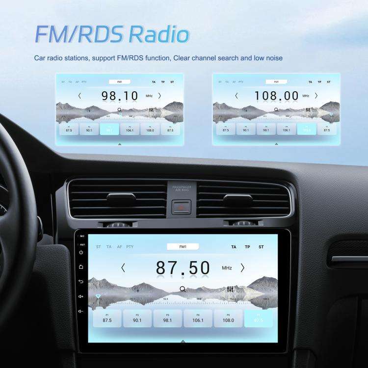 7 Inch 4+64G WiFi Version Dual Butt Universal Bluetooth Wireless Carplay Car Navigation Center Co...