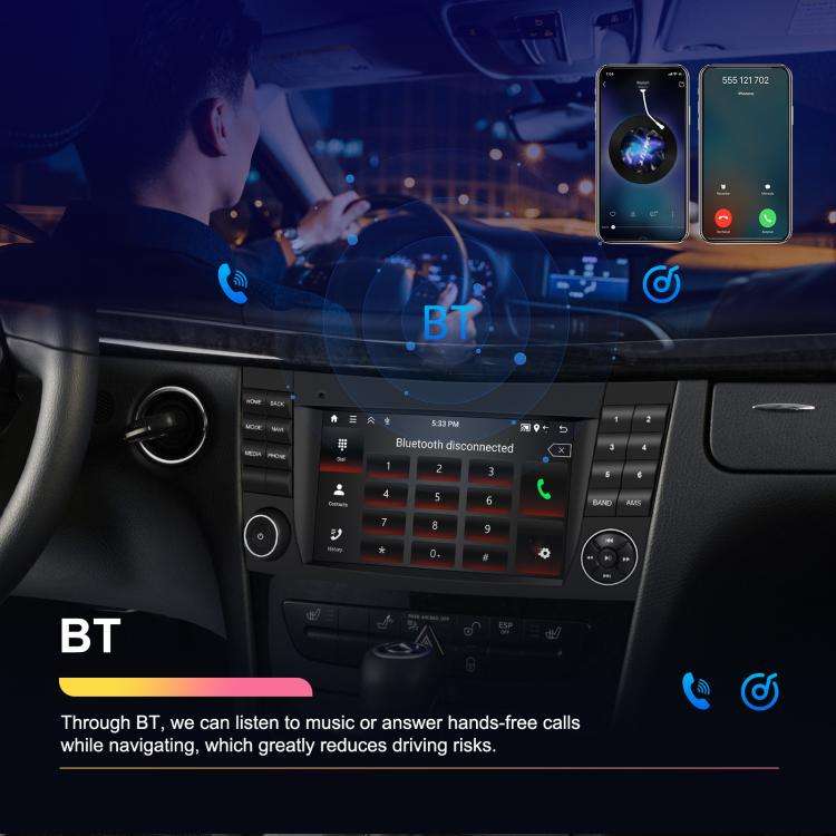 7 inch Horizontal Screen 2+64G Bluetooth Car Player Carplay Car Center Control Integrated Machine...