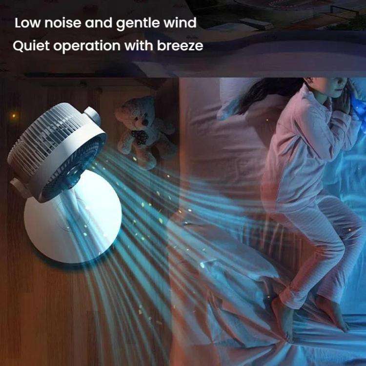 Air Circulation Fan Turbo Light Convection Standing Fan Remote Control Timer Floor Fan, Style: Re...