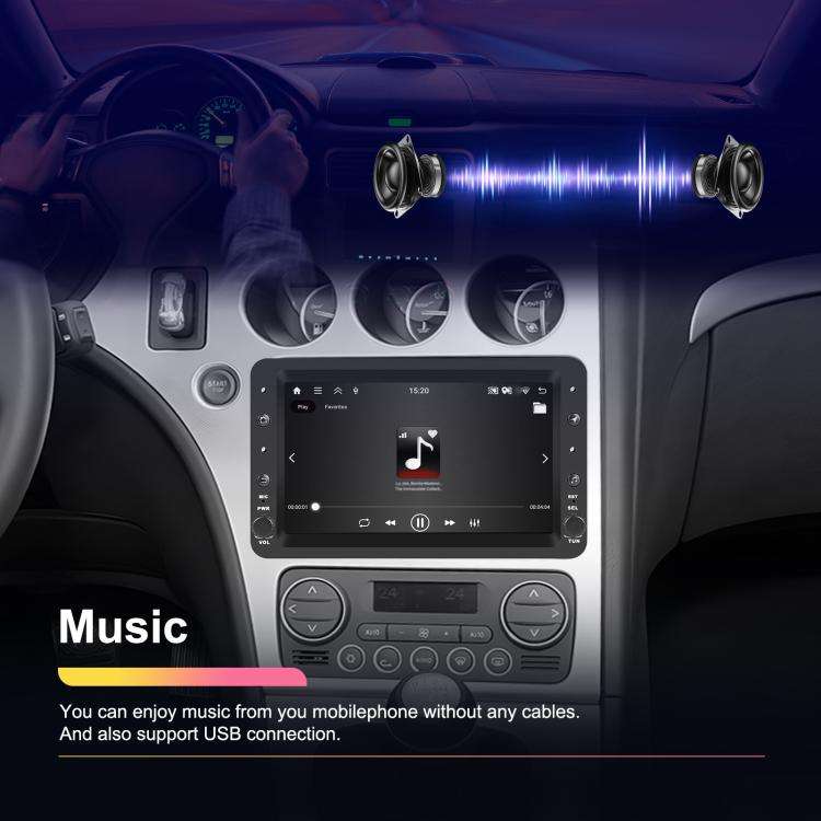 2+64G For Alfa Romeo 159 7 inch Horizontal Screen Carplay Car Navigation Center Control Integrate...