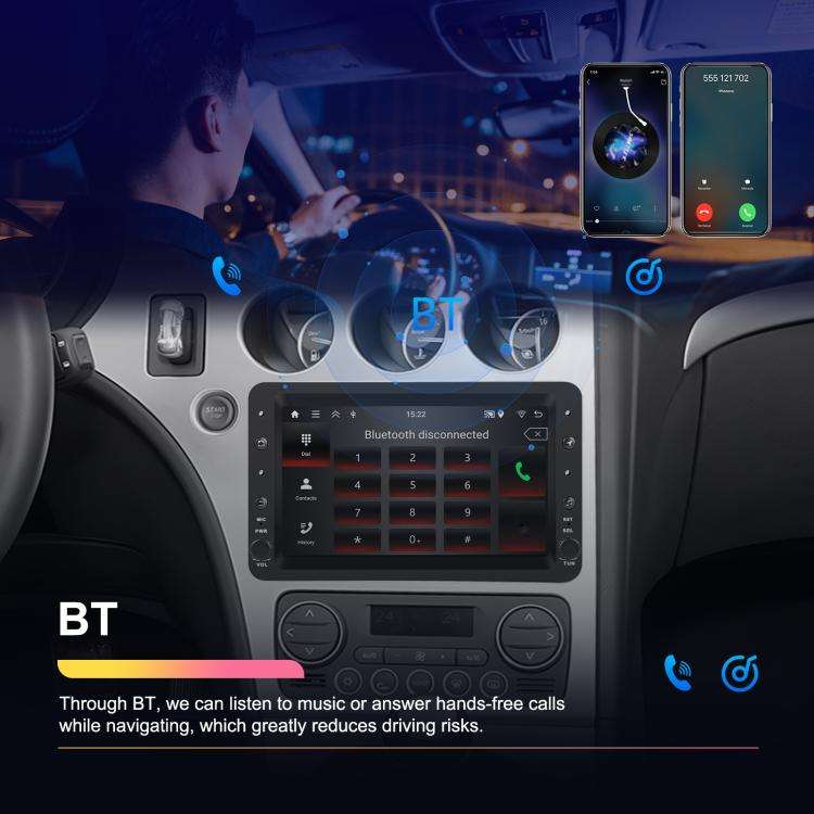 4+64G For Alfa Romeo 159 7 inch Horizontal Screen Carplay Car Navigation Center Control Integrate...