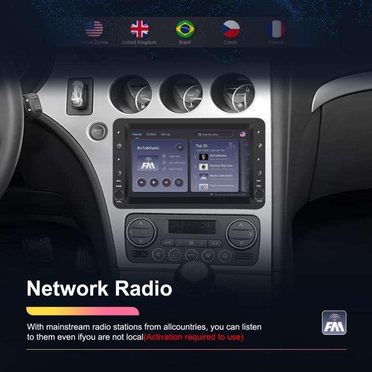 2+64G For Alfa Romeo 159 7 inch Horizontal Screen Carplay Car Navigation Center Control Integrate...
