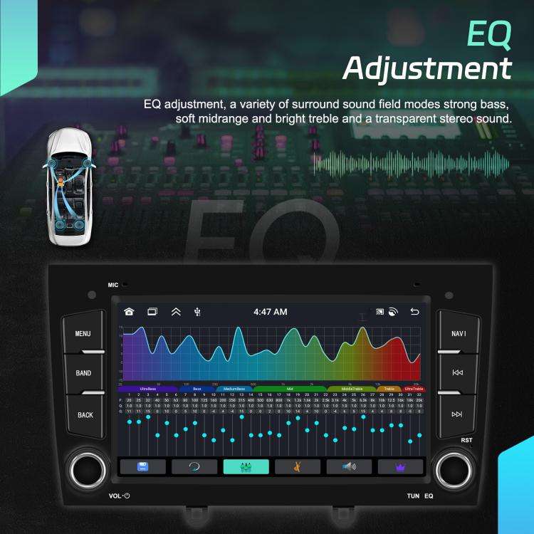 For Peugeot 408 7 inch Horizontal Screen Carplay Car Player Car Navigation Center Control, Spec: ...