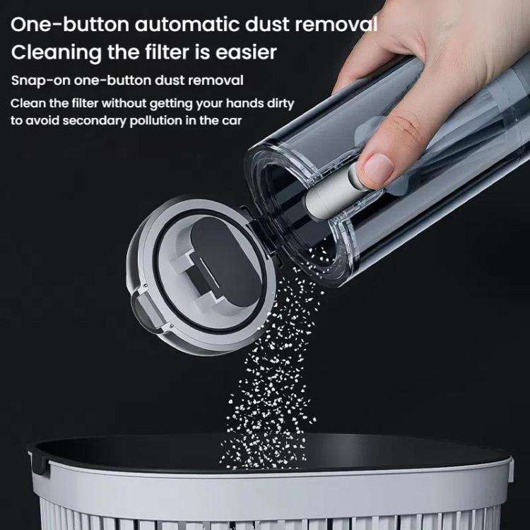 SUITU ST-6691Plus Car Cordless Powerful Brushless Vacuum Cleaner(Silver Purple)