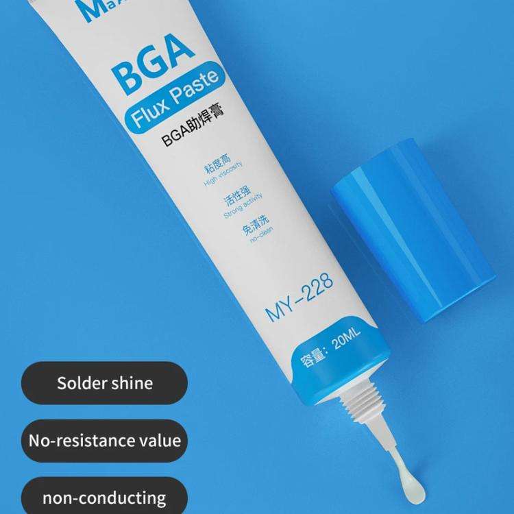 MaAnt MY-228 Chip Cell Phone Repair Soldering BGA Flux Paste No Lead / Halogen Flux No Cleaning