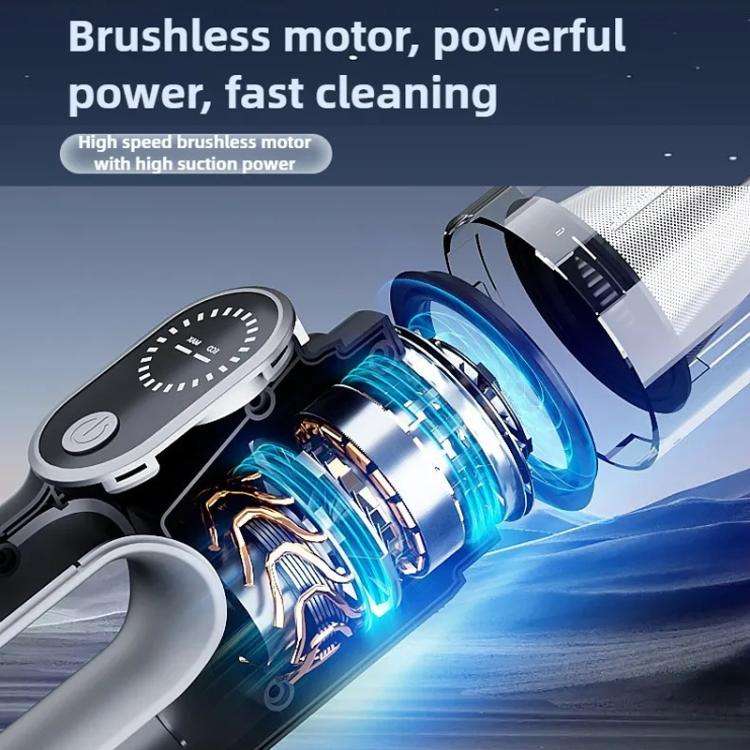 SUITU ST-8007C Car Vacuum Cleaner Vacuuming Blowing Home Outdoor Handheld Small Brushless Vacuum ...