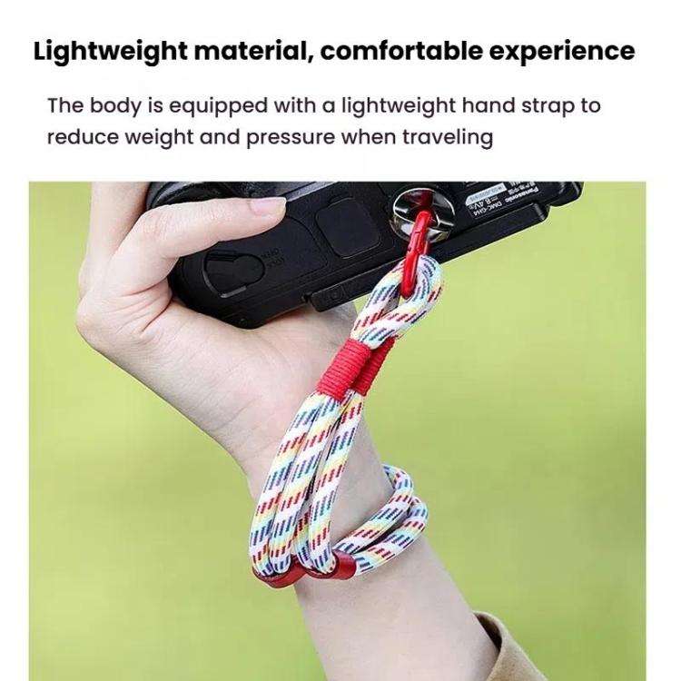 Cwatcun D189 Camera Wrist Strap Comfortable Stress Relief Quick Release Hand Strap